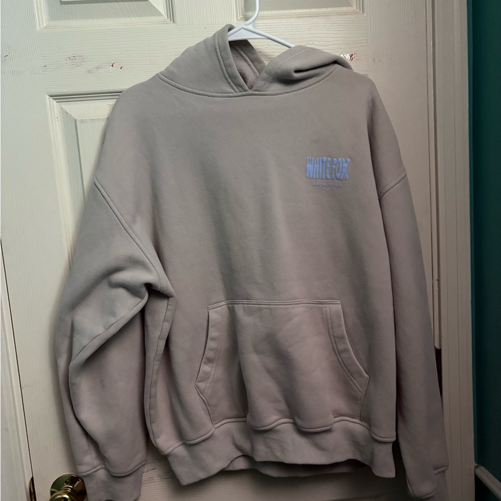 White Fox Boutique Gray Hoodie